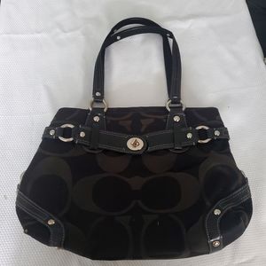 Black Coach Purse